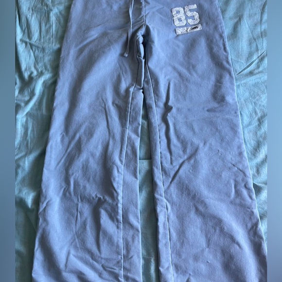 blue vintage roots sweatpants size S - Picture 1 of 4